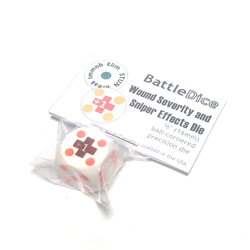 BattleDice 16mm Wound-Severity and Sniper-Effects (1 st)