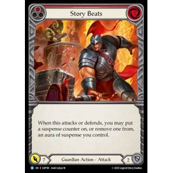 FaB Löskort: Super Slam: Story Beats (Red) (Rainbow Foil)