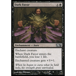 Magic löskort: Magic 2014: Dark Favor
