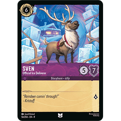 Lorcana Löskort: Fabled: Sven - Official Ice Deliverer (Foil)
