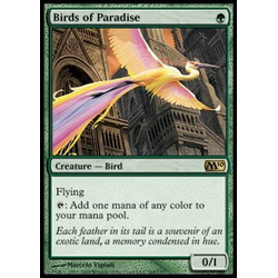 Magic löskort: Core Set 2010: Birds of Paradise