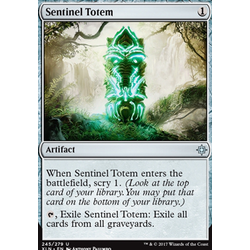 Magic löskort: Ixalan: Sentinel Totem