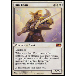 Magic löskort: Core Set 2011: Sun Titan