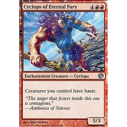 Magic löskort: Journey into Nyx: Cyclops of Eternal Fury