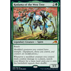 Magic löskort: Kamigawa: Neon Dynasty: Kodama of the West Tree