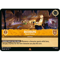 Lorcana Löskort: Whispers in the Well: Duckburg - Funso’s Funzone