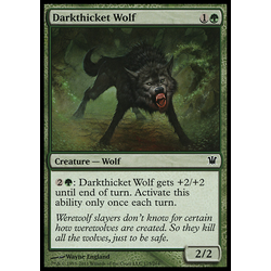 Magic löskort: Innistrad: Darkthicket Wolf