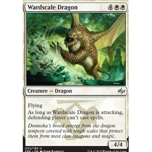 Magic löskort: Fate Reforged: Wardscale Dragon