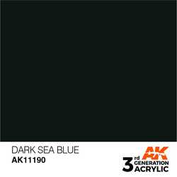 3rd Gen Acrylics: Dark Sea Blue