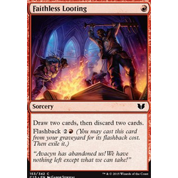 Magic löskort: Commander 2015: Faithless Looting