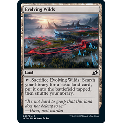 Magic löskort: Ikoria: Lair of Behemoths: Evolving Wilds (Foil)