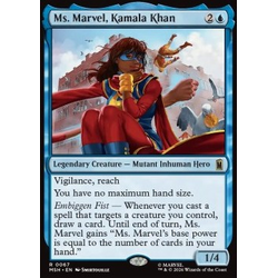 Magic löskort: Marvel Super Heroes: Ms. Marvel, Kamala Khan (Foil)