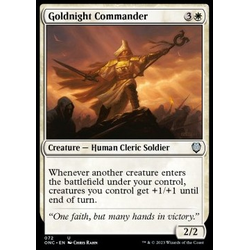 Magic löskort: Commander: Phyrexia: All Will Be One: Goldnight Commander