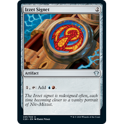 Magic löskort: Commander 2020: Izzet Signet