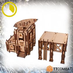 Sci-Fi Gothic: Mecharium Radar Pod (MDF)