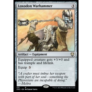 Magic löskort: Commander: Phyrexia: All Will Be One: Loxodon Warhammer