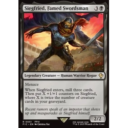 Magic löskort: Magic: The Gathering - FINAL FANTASY: Commander: Siegfried, Famed Swordsman