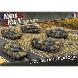 French Leclerc Tank Platoon
