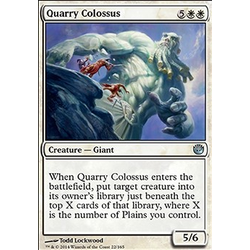 Magic löskort: Journey into Nyx: Quarry Colossus