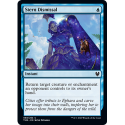 Magic löskort: Theros: Beyond Death: Stern Dismissal (Foil)