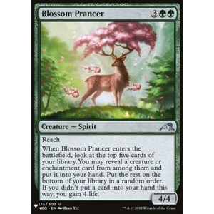 Magic löskort: The List: Blossom Prancer