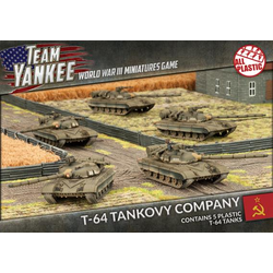Soviet T-64 Tank Company (Plastic)