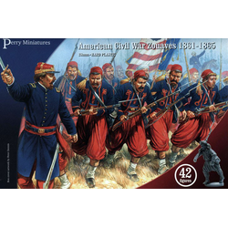 American Civil War Zouaves (42 Plastic Figures)