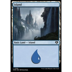 Magic löskort: Commander Masters: Island (V.6)