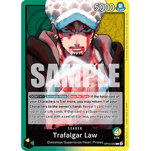One Piece Löskort: Royal Blood: Trafalgar Law