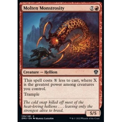Magic löskort: Dominaria United: Molten Monstrosity (Foil)
