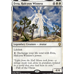 Magic löskort: Dominaria: Evra, Halcyon Witness (Foil)