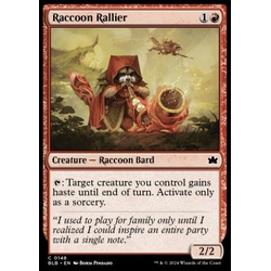 Magic löskort: Bloomburrow: Raccoon Rallier