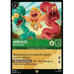 Lorcana Löskort: Azurite Sea: Hercules - Baby Demigod