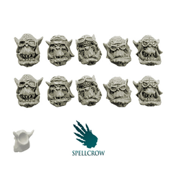 Orcs Storm Flying Squadron Heads (ver. 1)
