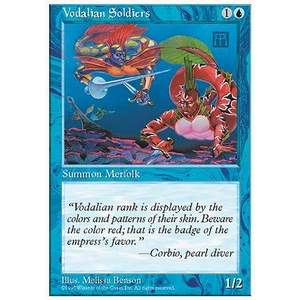 Magic löskort: 5th Edition: Vodalian Soldiers