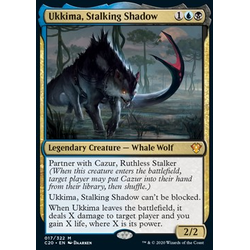 Magic löskort: Commander 2020: Ukkima, Stalking Shadow (Foil)