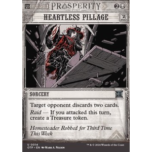 Magic löskort: Breaking News: Heartless Pillage