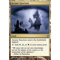 Magic löskort: Commander 2013: Arcane Sanctum