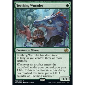 Magic löskort: The Brothers' War: Teething Wurmlet