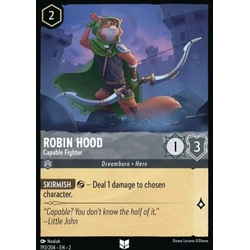 Lorcana Löskort: Rise of the Floodborn: Robin Hood - Capable Fighter