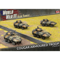 Canadian Cougar Armoured Troop