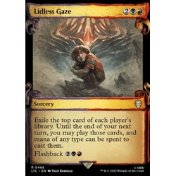 Magic löskort: Commander: The Lord of the Rings: Tales of Middle-earth: Lidless Gaze (alternative art)