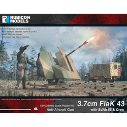 Rubicon: German 3.7cm Flak 43 with SdAh 58 & Crew