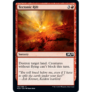 Magic löskort: Core Set 2020: Tectonic Rift