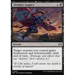 Magic löskort: Tarkir: Dragonstorm: Alesha's Legacy