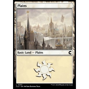 Magic löskort: Ravnica: Cluedo Edition: Plains (v.4)