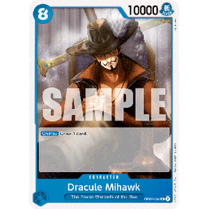 One Piece Löskort: 500 Years in the Future: Dracule Mihawk