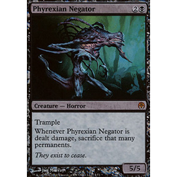 Magic löskort: Duel Decks: Phyrexia vs The Coalition: Phyrexian Negator (Foil)