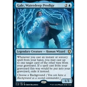 Magic löskort: Commander Legends: Battle for Baldur's Gate: Gale, Waterdeep Prodigy