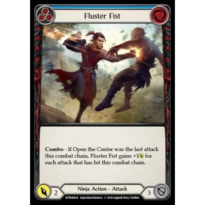 FaB Löskort: Welcome to Rathe: Fluster Fist (Blue)